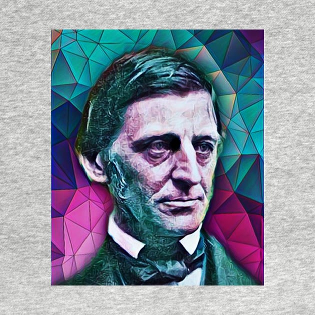 Ralph Waldo Emerson Portrait | Ralph Waldo Emerson Artwork 8 by JustLit